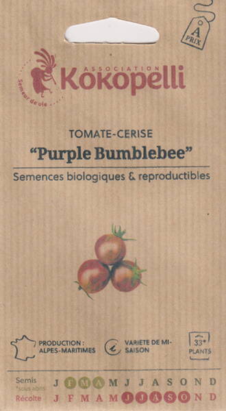 Tomato "Purple Bumblebee"